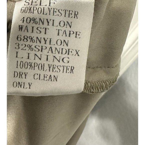 Tadashi Shoji Sequined Lace Smoked Pearl Grey Bronze Waist Detail Dress 8 Formal - Picture 7 of 9